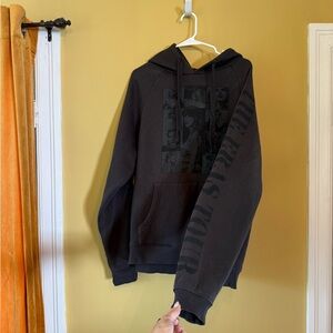 Taylor Swift Black Eras Tour Graphic Hoodie